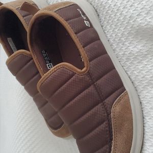 Spenco slip on hard soled shoes